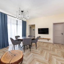 4-room cottage Nutcracker 1, with a terrace, private territory and lake view, 泽廖纳亚波利亚纳 — 照片 2