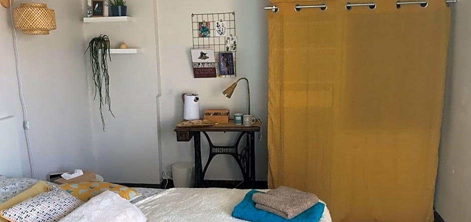 ardoises et agapanthes, Pleslin-Trigavou — photo 1