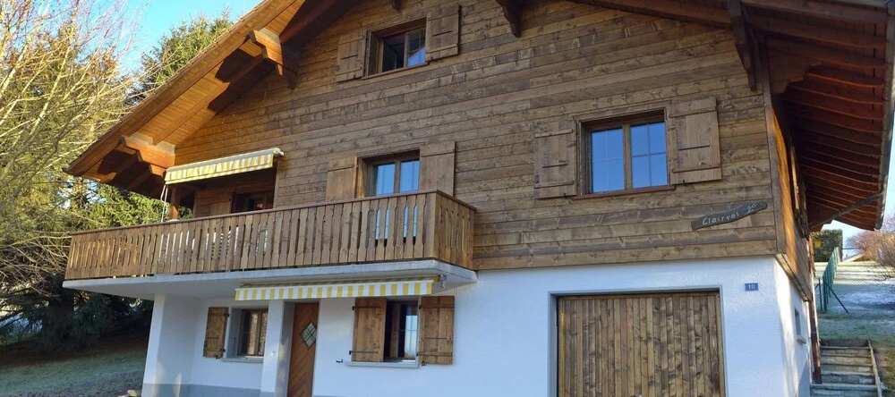 Chalet Clairval Val-de-charmey, 沙尔梅 — 照片 1