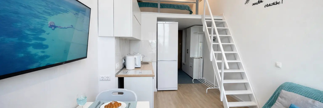 Schastlivye Metry Dvukhurovnevye v Dome s Termy Vidnoe i TC Galereya Apartments, Vidnoye — photo 1