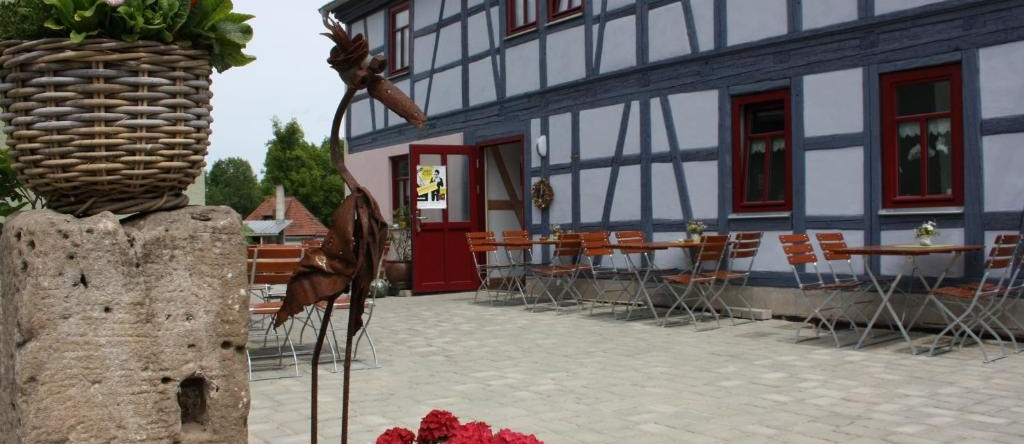 Café Landart im Thüringer Finistere, 上盖拉塔尔 — 照片 1