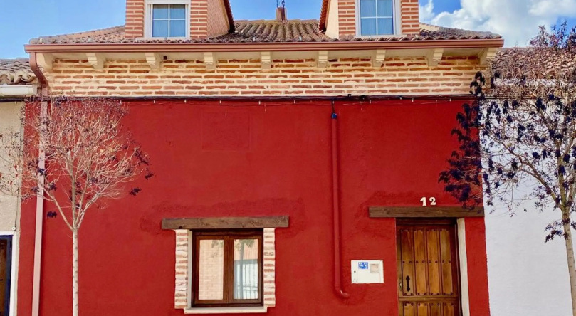 La Parada de Jimena-Casa rústica rodeada de bodegas en Rueda, 鲁埃达 — 照片 1