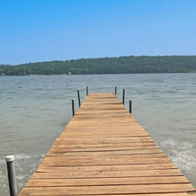 Dock & Rowboat: 'beechnut Bungalow' on Keuka Lake, Bluff Point — photo 5