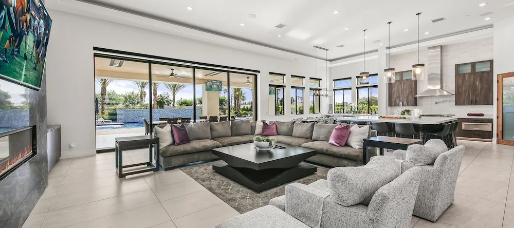 Palm Villa- Luxury 7 Bed, Pickleball, Volleyball, Golf, Бермуда-Дюнс — фото 1
