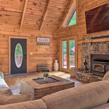 7 Mi to Ski Slopes: Mars Hill Cabin w/ Hot Tub!, 马尔斯希尔 — 照片 3