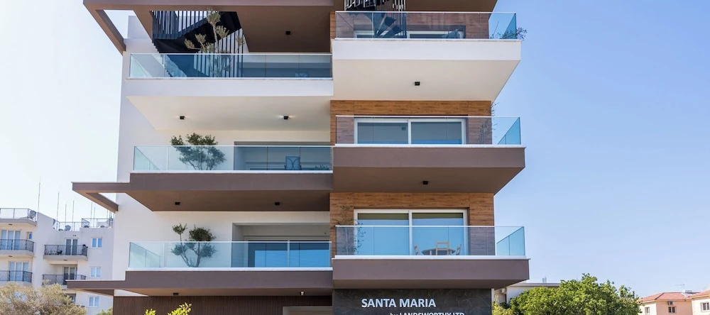 Doria 2-Bedroom Apartment & Balcony in Larnaca, 阿拉迪普 — 照片 1