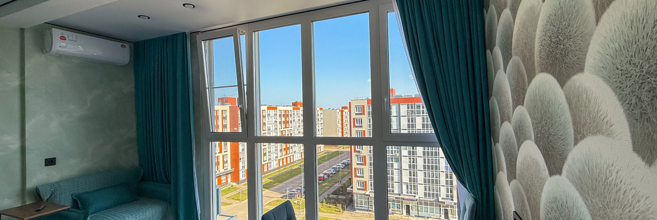 Vidovaya Na 8 Etazhe V Zhk Krasnogorskiy Flat, Nakhabino — photo 1