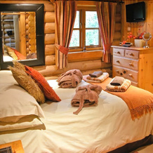 Cedar Log Cabin, Brynallt Country Park, 埃尔斯米尔 — 照片 3