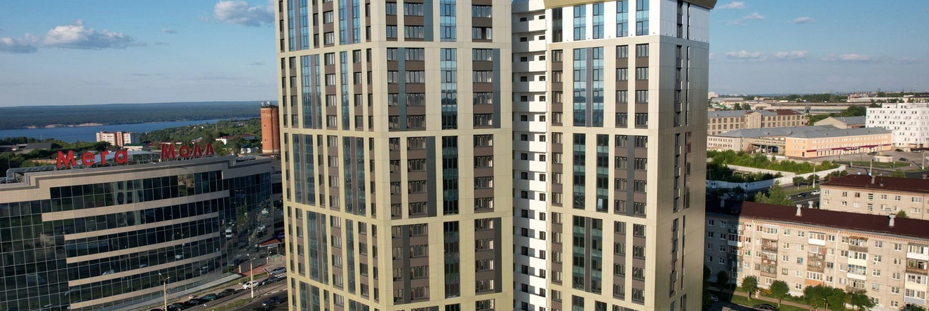 V Tsentre S Parkovkoy Vozle Mega Mollla Flat, Cheboksary — photo 1