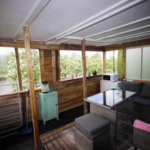 Pipowagen/chalet de oude rijn, 武尔登 — 照片 4