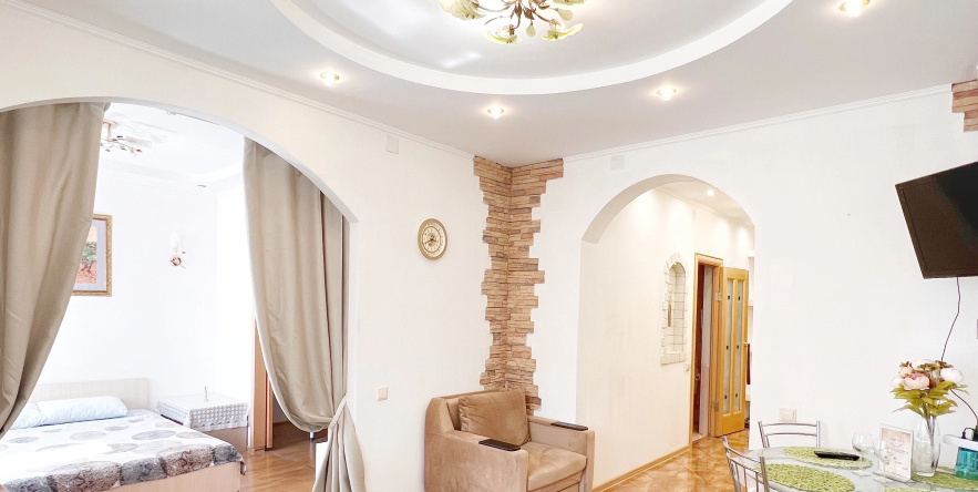 Dvukhkomnatnye Mkr Suponevo K1 Apartments, 兹韦尼哥罗德 — 照片 1