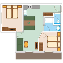 Boutique Apartment Sonnenhang, 弗利斯 — 照片 2