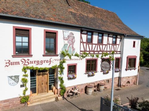 Hotel Restaurant Zum Burggraf, 诺伊莱宁根 — 照片 1