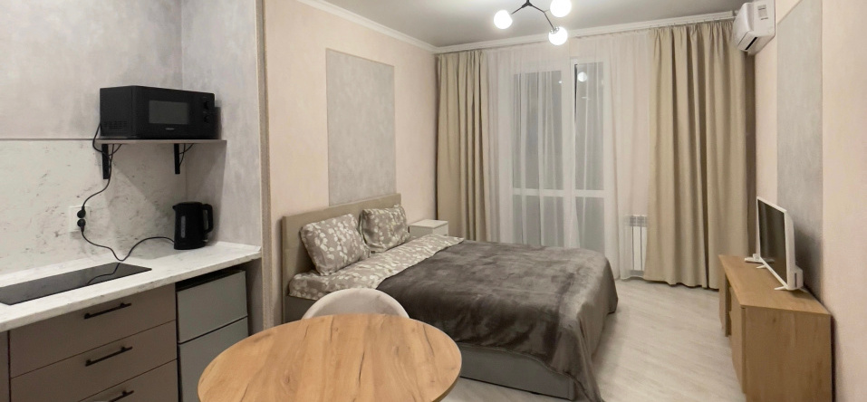Uyutnaya Na Alabina Flat, Yuzhniy Gorod-2 — photo 1