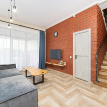 3-room cottage Nutcracker 6, with a terrace and its own territory, 泽廖纳亚波利亚纳 — 照片 4