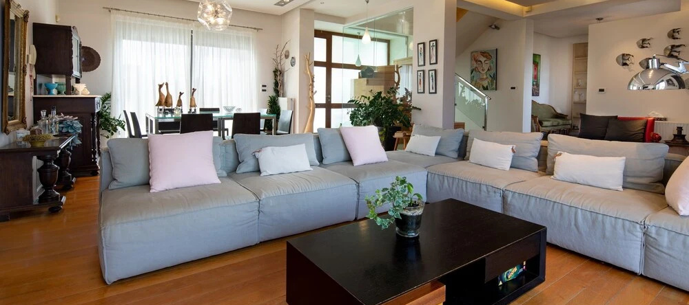 Mountainside Villa w Pool gym 500m to the Beach, 圣玛丽娜 — 照片 1
