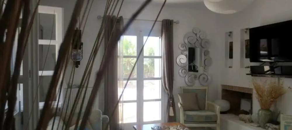 Riviera paradise villa with private pool, 阿莫尔戈斯 — 照片 1