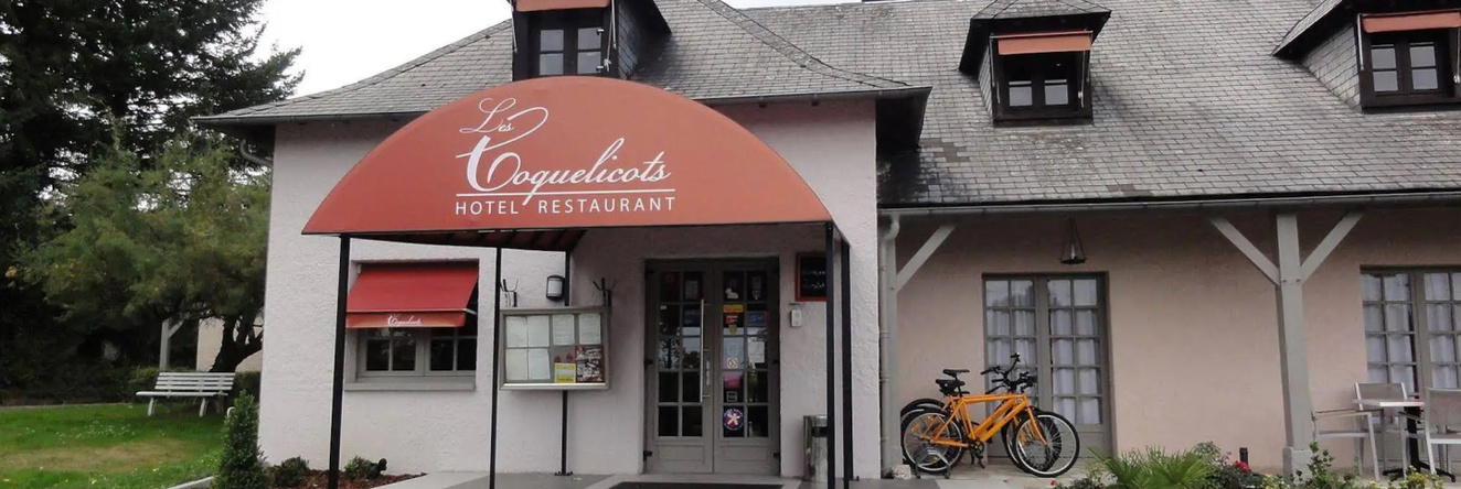 The Originals Relais, Hôtel Restaurant Les Coquelicots, 圣帕尔杜-洛尔蒂日耶 — 照片 1