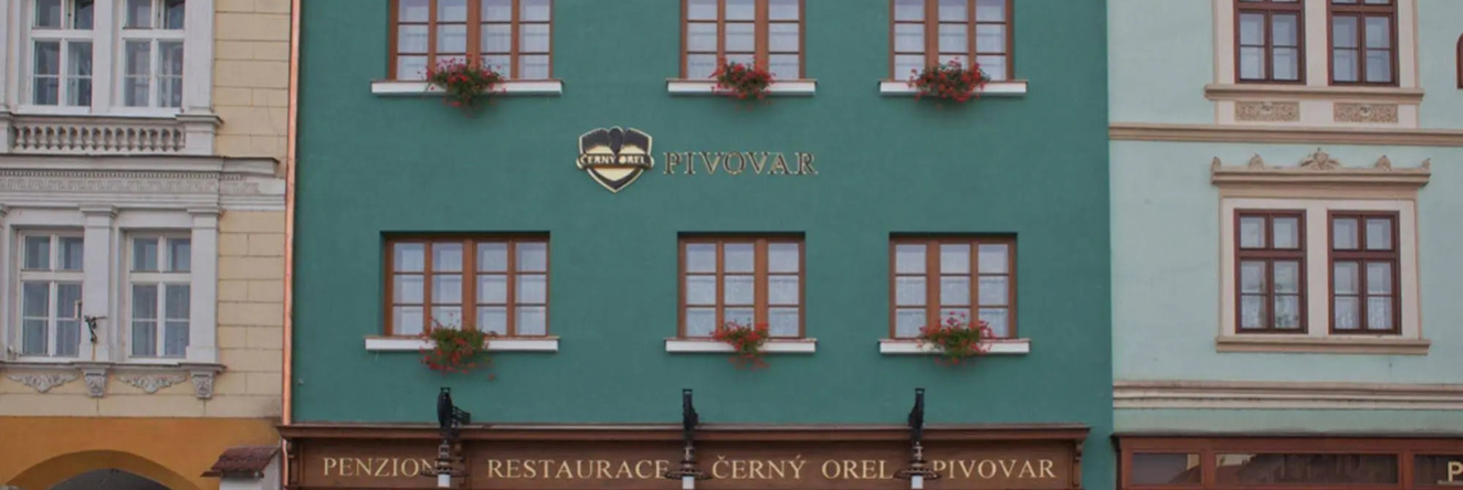 Hotel & Pivovar ČERNÝ OREL, 克罗梅日什 — 照片 1