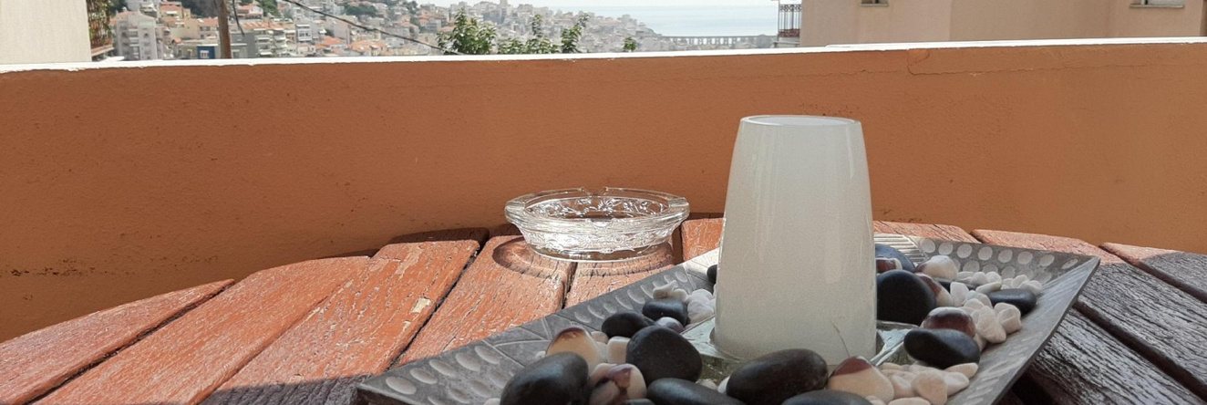 Apartment with Balcony City & Sea View+Parking, 卡瓦拉 — 照片 1
