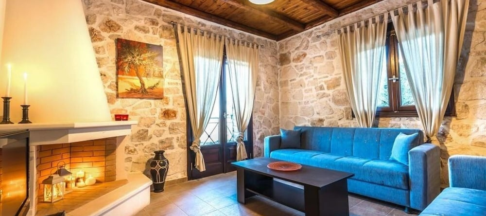 Agrikia Villa - Varvarigos Houses One Bedroom Apartment 1-3 Guests, 武贾托 — 照片 1