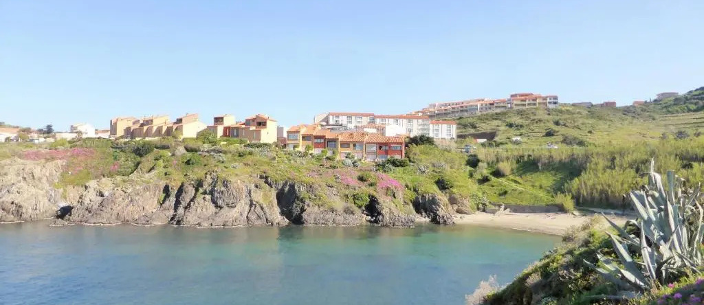Rental Apartment Les Roches Bleues - Collioure Studio Flat 4 Persons - Pop 19763, 科利乌尔海滩 — 照片 1