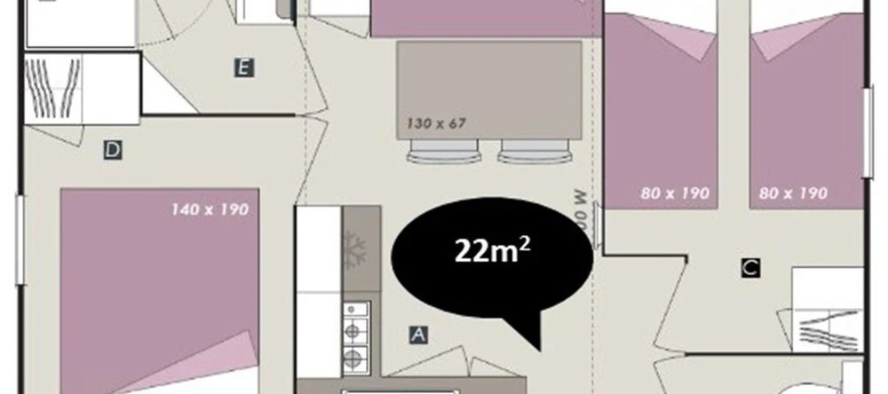 Camping La Dune, 维亚 — 照片 1