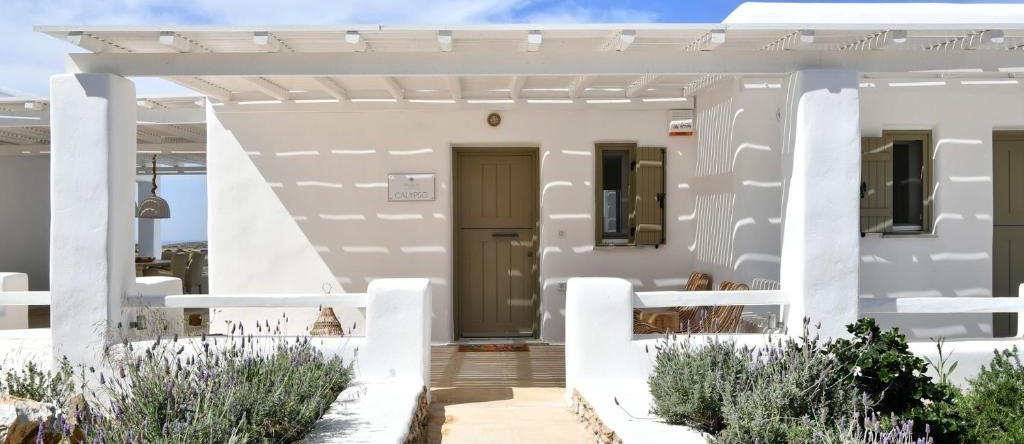 Luxury Paros Villa Villa Calypso Beautiful Serene Sleeps up to 11 Glisidia, 蓬塔 — 照片 1