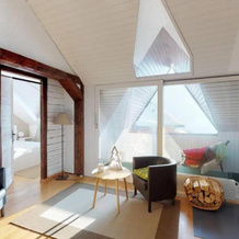 Charmant et lumineux appartement Duplex à Charmey, 沙尔梅 — 照片 4