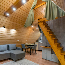Гостевой Дом A-Frame 40 С Панорамным Остеклением, Красный Огорок — фото 4
