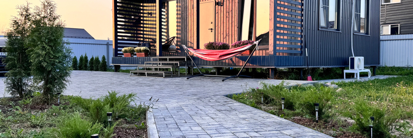 Uyutny dom v stile barnkhaus, s saunoy, nedaleko ot reki Private house, 布龙尼齐 — 照片 1