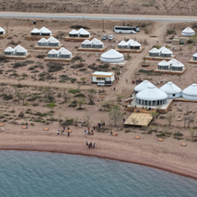 Глэмпинг Oimo Tash Yurt Camp, Каджи-Сай — фото 4