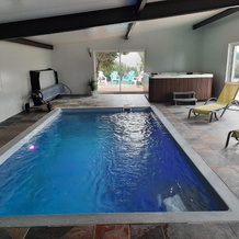 La ptite adresse Love Room 150 M2 Piscine Intérieure chauffé Privée & Spa Privée Parking Gratuit, 卡庞特拉 — 照片 4