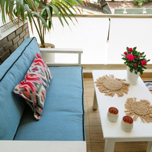 Sea View 1 Bed Apartment in Nea Peramos - Terrace, Nea Peramos — photo 3