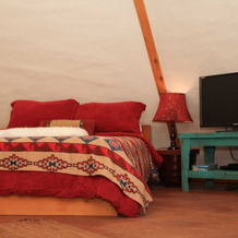 Geronimo Creek Retreat- Tipi 4 Soaring Eagle 1 Bedroom 1 Bathroom Cabi, Сегин — фото 2