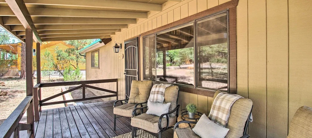 Rustic, Forest-View Retreat In Heber-Overgaard!, Хебер — фото 1