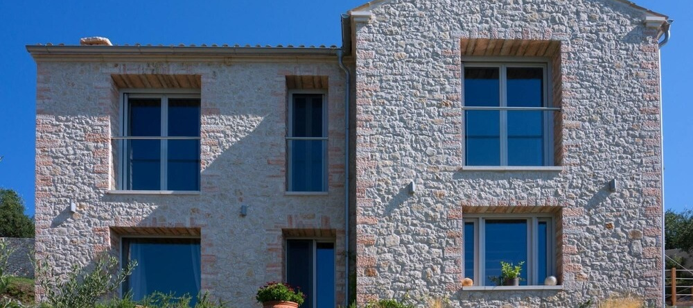 Sinium Luxury Villa Corfu Luxury 3 Bedroom Villa With Private Swimming Pool and Sea View, 阿格尼齐尼 — 照片 1