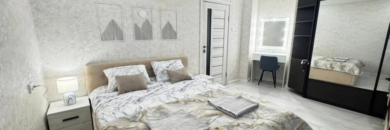 Квартира Комфортная 55 М², 4 Кровати, Семилуки — фото 1