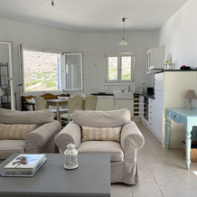Amazing Villa Overlooking Syros Finest Beach, 基尼 — 照片 4