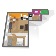 LA FONTAINE NEUVE-AVALLON-5 PERSONNES-1 CHAMBRE-3 LITS-parking-wifi, 阿瓦隆 — 照片 5