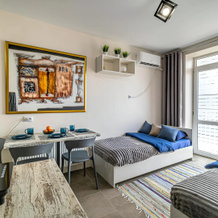 Studiya Lux v Rayone Garmoniya Flat, Mikhailovsk — photo 2