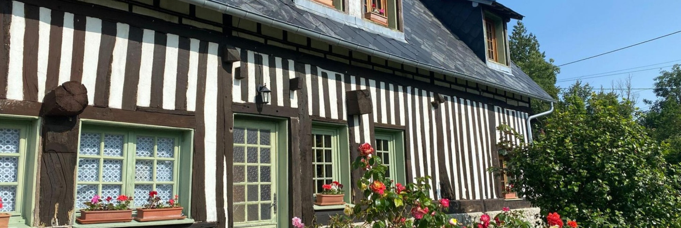 Lovely Norman Half-Timbered House, Manneville La Raoult, Манневиль-ла-Рауль — фото 1