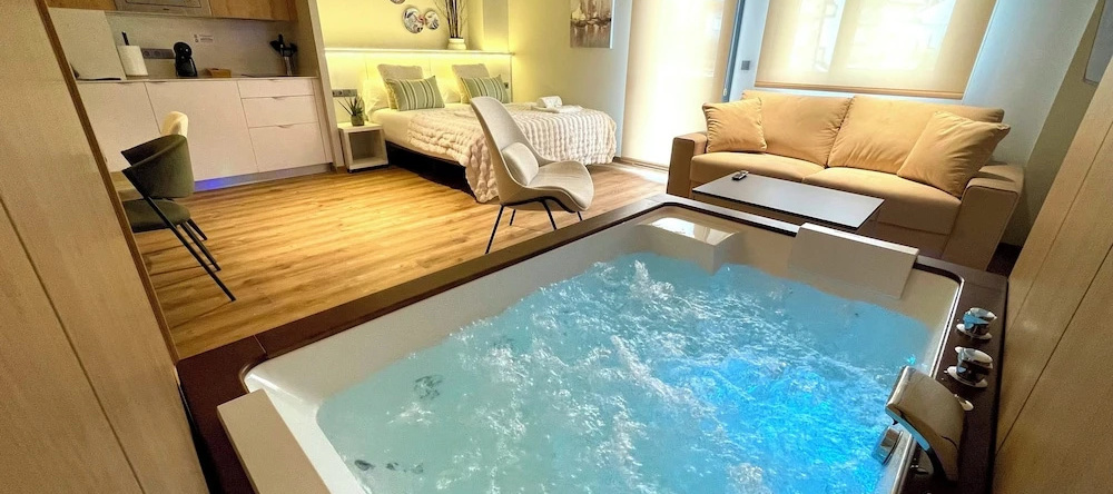 Sanxenxo Deluxe Apartamentos, 桑亨霍 — 照片 1