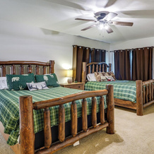 Furnished Deck & Fire Pit: Sherwood Forest Cabin, Sherwood Forest — photo 3