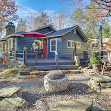Cozy Catskills Cottage: Creekside Deck & Fire Pit, Бетел — фото 5
