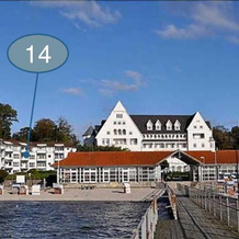 Ostseewohnung Nr 14 Villa Mare, 格吕克斯堡 — 照片 3