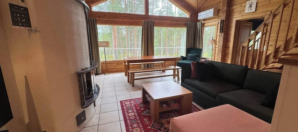 Charming Lapland Villa With Mountain Views and Private Sauna, 皮哈山 — 照片 1