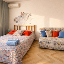 S Vidom Na More I Balkonom Apartments, 新罗西斯克 — 照片 2
