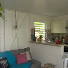 Or bleu-Bungalow volcan Soufriere-Vue sur mer, 圣克洛德 — 照片 3