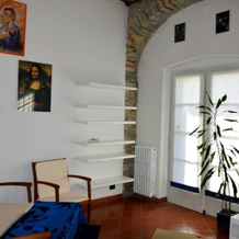2 bedrooms appartement with sea view shared pool and enclosed garden at Borghetto melara 6 km away from the beach, 福斯迪诺沃 — 照片 2